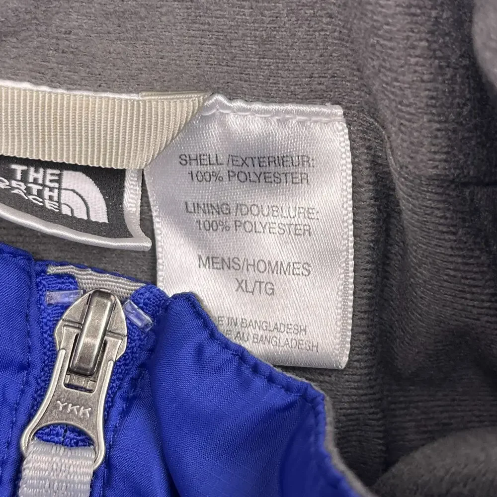 The North Face Windbreaker Jacket Mens XL Blue Polyester Full-Zip‎ Long Sleeve